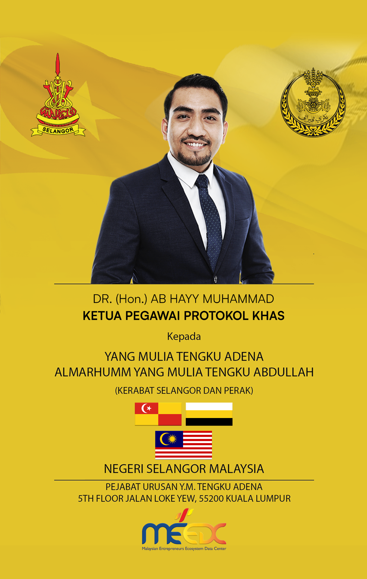 Dr. AB Hayy — MEEDC Appointment